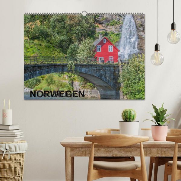 Produktbild: Norwegen - Der S&uuml;den (Wandkalender 2026 DIN A2 quer), CALVENDO Monatskalender