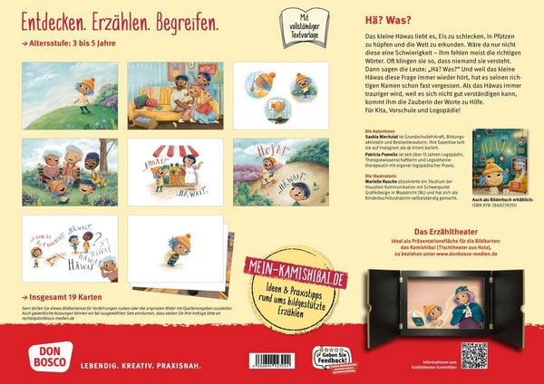 Produktbild: Das kleine H&auml;was. Kamishibai Bildkartenset