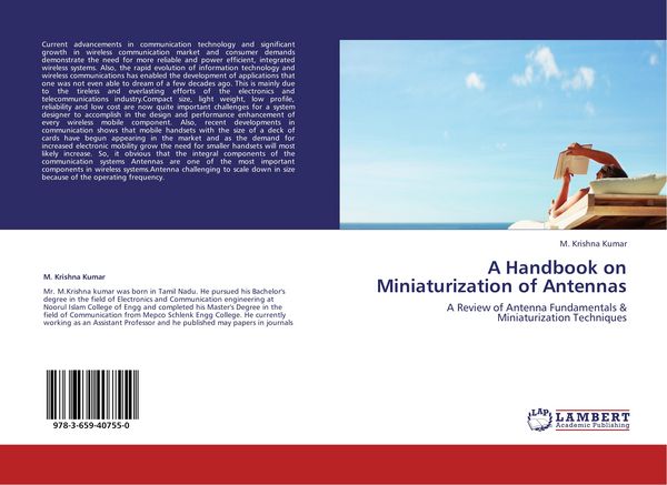 Produktbild: A Handbook on Miniaturization of Antennas