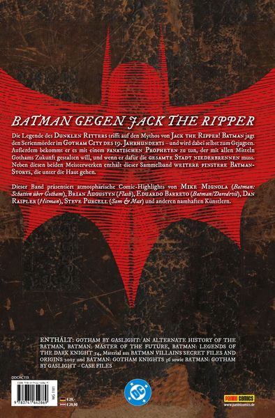 Produktbild: Batman: Gotham by Gaslight und andere Geschichten (Deluxe Edition)