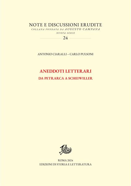 Produktbild: Aneddoti letterari