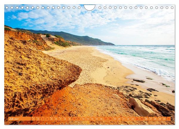 Produktbild: Sardinien Insel mit Meerblick (Wandkalender 2027 DIN A4 quer), CALVENDO Monatskalender
