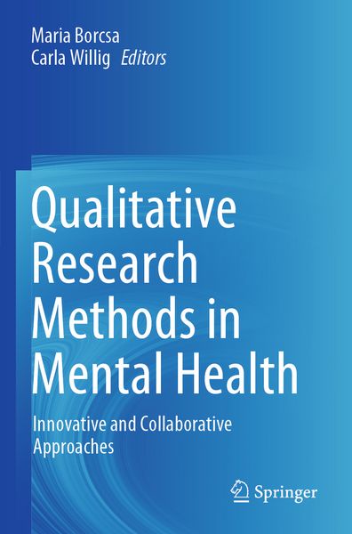 Produktbild: Qualitative Research Methods in Mental Health