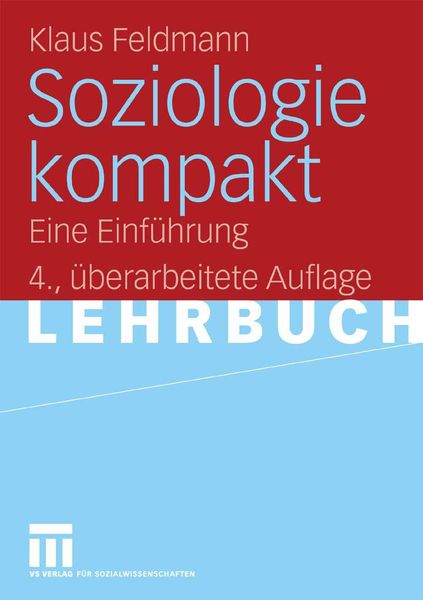 Produktbild: Soziologie kompakt