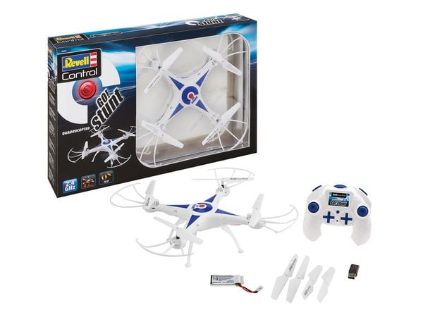 Produktbild: Revell Control GO! STUNT Quadrocopter RtF Einsteiger