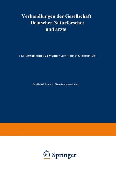 Produktbild: Verhandlungen der Gesellschaft Deutscher Naturforscher und &Auml;rzte