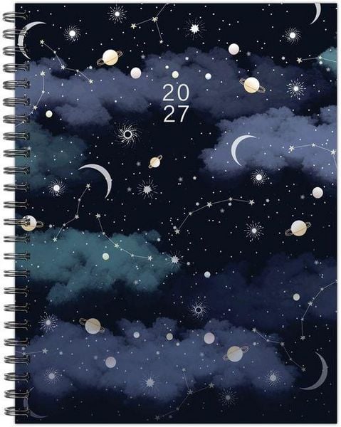 Produktbild: Celestial Dreams 2027 6.5x8.5 Weekly Monthly Softcover Planner