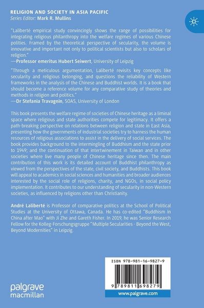 Produktbild: Chinese Religions and Welfare Regimes Beyond the PRC