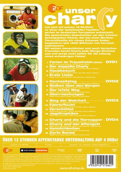 Produktbild: Unser Charly - Die komplette Staffel 4 [4 DVDs]