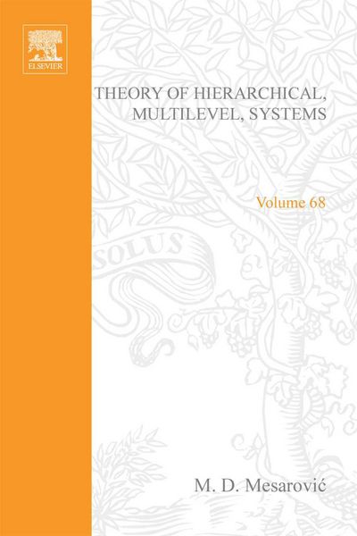 Produktbild: Theory of Hierarchical, Multilevel, Systems