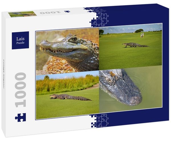 Produktbild: Lais Puzzle Collage Alligator 1000 Teile