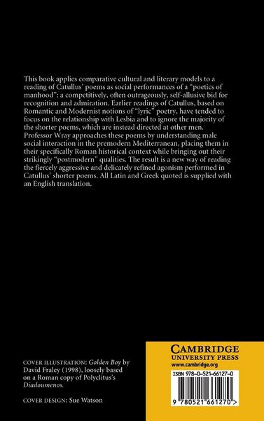 Produktbild: Catullus and the Poetics of Roman Manhood