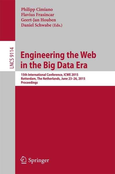 Produktbild: Engineering the Web in the Big Data Era