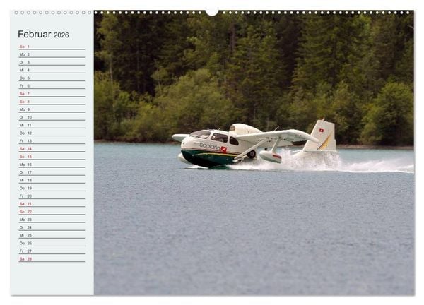 Produktbild: Faszination Wasserflugzeuge (hochwertiger Premium Wandkalender 2026 DIN A2 quer), Kunstdruck in Hochglanz