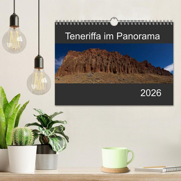 Produktbild: Teneriffa im Panorama (Wandkalender 2026 DIN A4 quer), CALVENDO Monatskalender