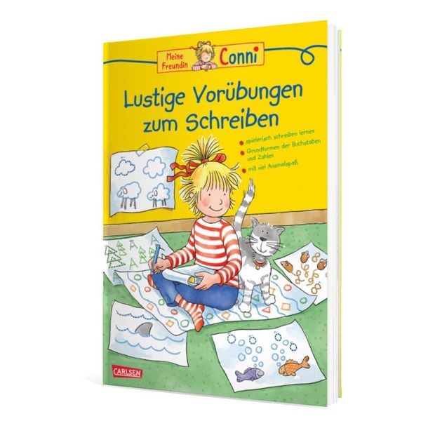 Conni Gelbe Reihe (Beschäftigungsbuch): Lustige Vorübungen zum Schreiben