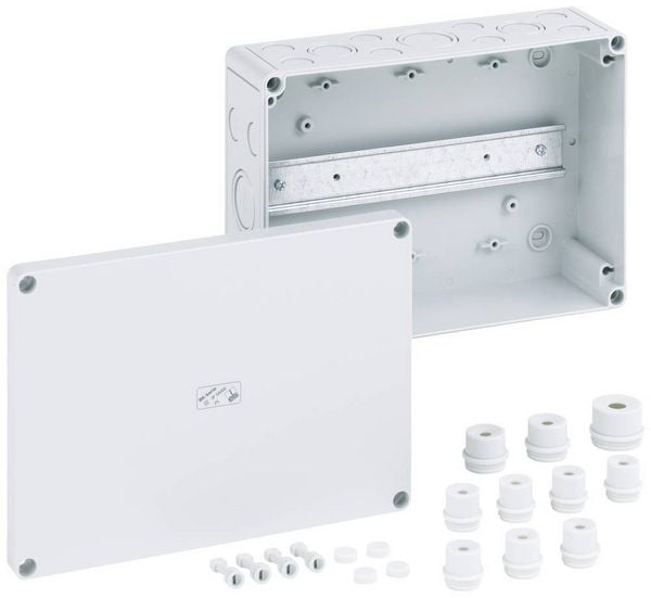 Produktbild: Spelsberg RK 4/34-L Reihenklemmen-Geh&auml;use 254 x 180 x 90 Polystyrol (EPS) Grau 1St.