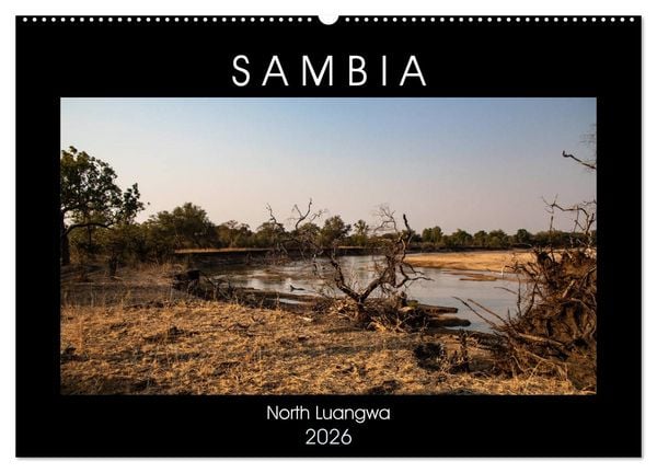 Produktbild: Sambia "Das wirkliche Afrika" (Wandkalender 2026 DIN A2 quer), CALVENDO Monatskalender