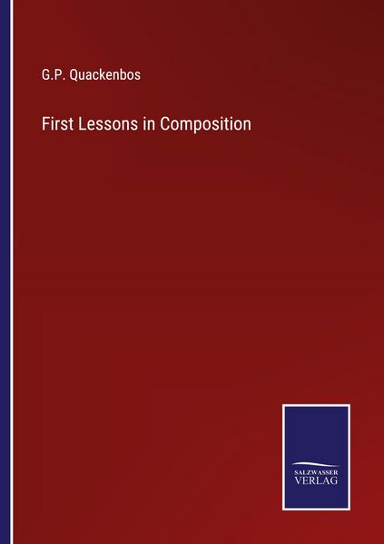 Produktbild: First Lessons in Composition