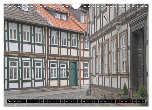 Produktbild: Wernigerode - Fachwerkstadt am Harz (Wandkalender 2026 DIN A4 quer), CALVENDO Monatskalender