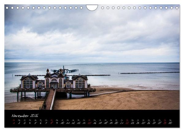 Produktbild: R&uuml;gen-Impressionen (Wandkalender 2026 DIN A4 quer), CALVENDO Monatskalender