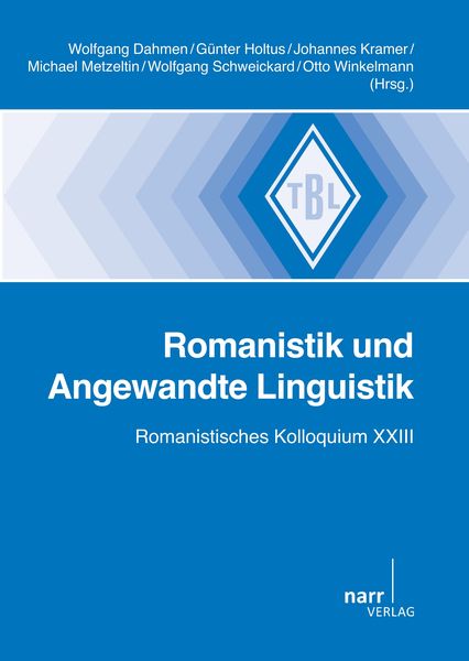 Produktbild: Romanistik und Angewandte Linguistik