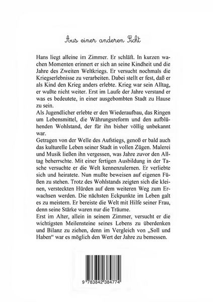 Produktbild: Aus einer anderen Sicht