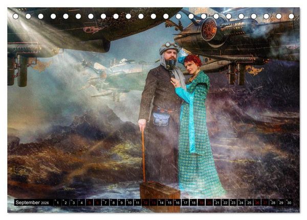 Produktbild: Steampunks (Tischkalender 2026 DIN A5 quer), CALVENDO Monatskalender