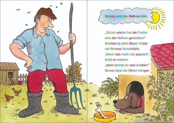 Produktbild: Silbengeschichten zum Lesenlernen - Hundegeschichten