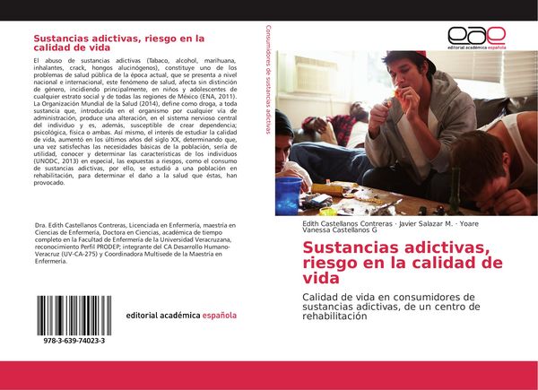 Produktbild: Sustancias adictivas, riesgo en la calidad de vida