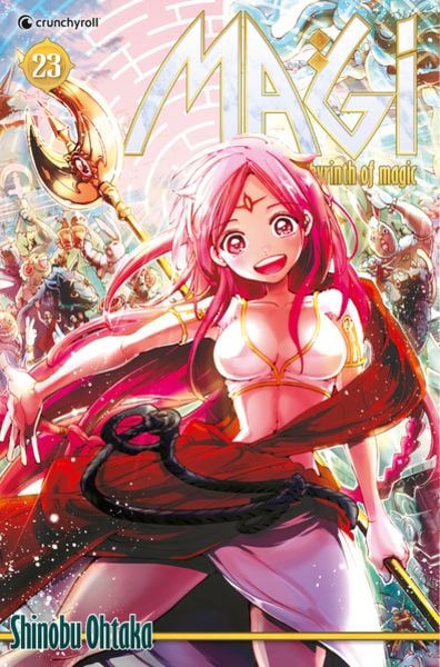 Magi – The Labyrinth of Magic – Band 23, Taschenbuch von Shinobu Ohtaka, Pegasus Manga, 9782889214983