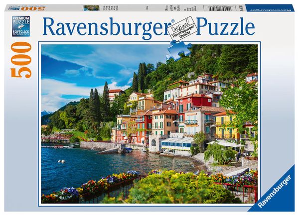 Puzzle Ravensburger Comer See, Italien 500 Teile