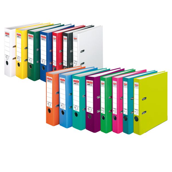 Produktbild: Herlitz Ordner maX.file protect A4 8cm t&uuml;rkis