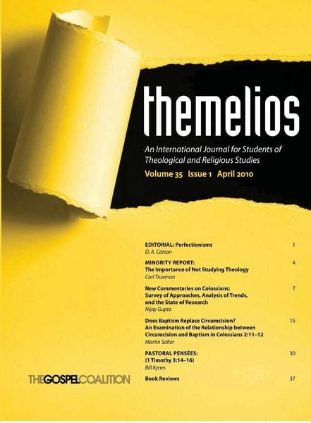 Produktbild: Themelios, Volume 35, Issue 1