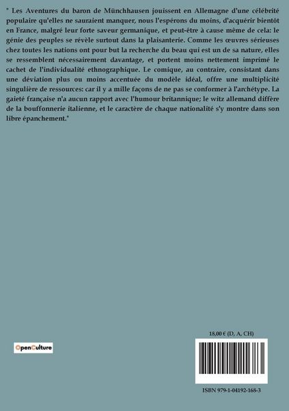 Produktbild: Aventures de Baron de M&uuml;nchausen