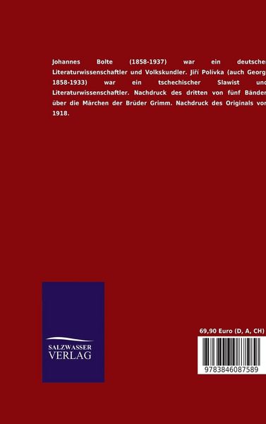 Produktbild: Anmerkungen zu den Kinder- und Hausm&auml;rchen der Br&uuml;der Grimm