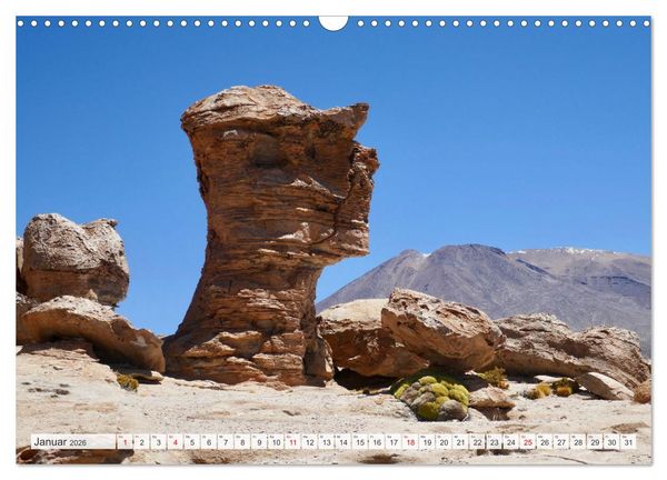 Produktbild: Bolivien - Unterwegs im Hochland (Wandkalender 2026 DIN A3 quer), CALVENDO Monatskalender