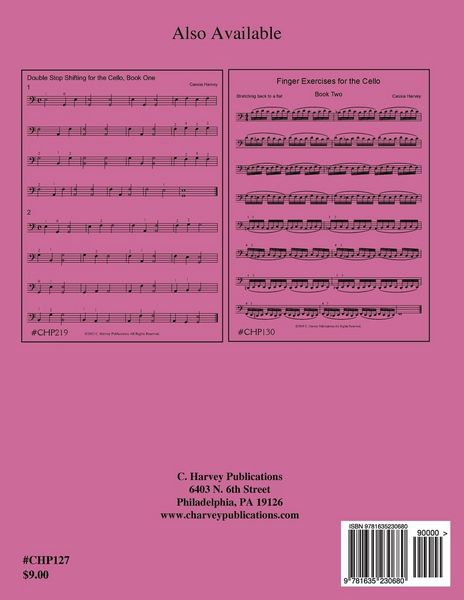 Produktbild: Second Position Technical Studies for Cello