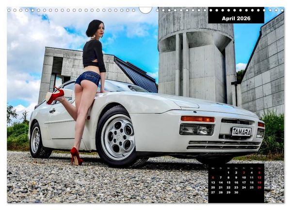 Produktbild: Kurven - Fieber - Modelle und Autos (Wandkalender 2026 DIN A3 quer), CALVENDO Monatskalender