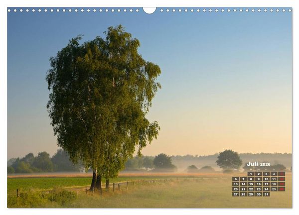 Produktbild: Die Dingdener Heide im Wandel der Jahreszeiten (Wandkalender 2026 DIN A3 quer), CALVENDO Monatskalender