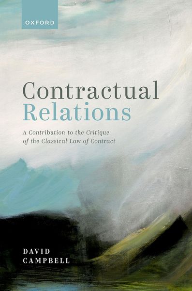 Produktbild: Contractual Relations