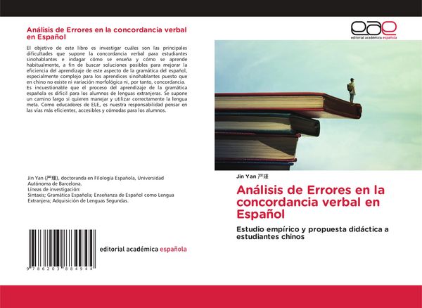 Produktbild: An&aacute;lisis de Errores en la concordancia verbal en Espa&ntilde;ol