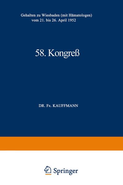 Produktbild: 58. Kongre&szlig;