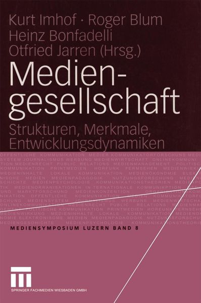 Produktbild: Mediengesellschaft