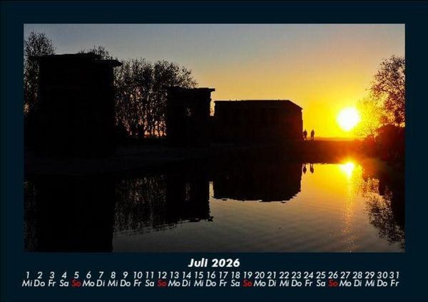 Produktbild: Sonnenuntergang 2026 Fotokalender DIN A5
