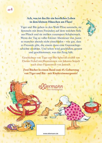 Produktbild: Nach einer Figurenwelt von Janosch. Was f&uuml;r ein prima Leben, Freunde!