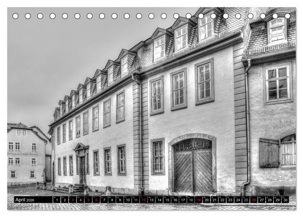 Produktbild: Weimar (Tischkalender 2026 DIN A5 quer), CALVENDO Monatskalender