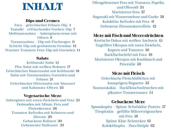 Produktbild: Griechische Meze