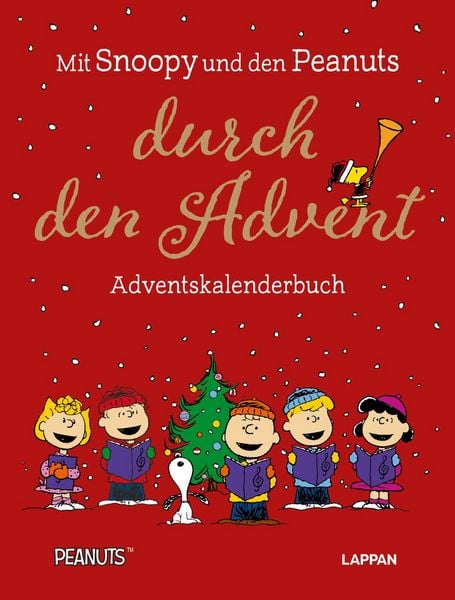 Produktbild: Peanuts Geschenkbuch: Mit Snoopy und den Peanuts durch den Advent