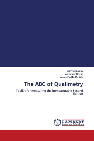 Produktbild: The ABC of Qualimetry